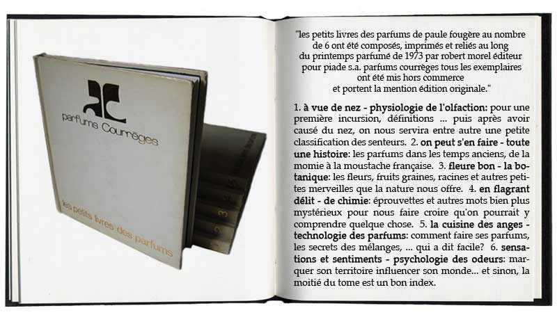 les petits livres des parfums, par Paule Fougre