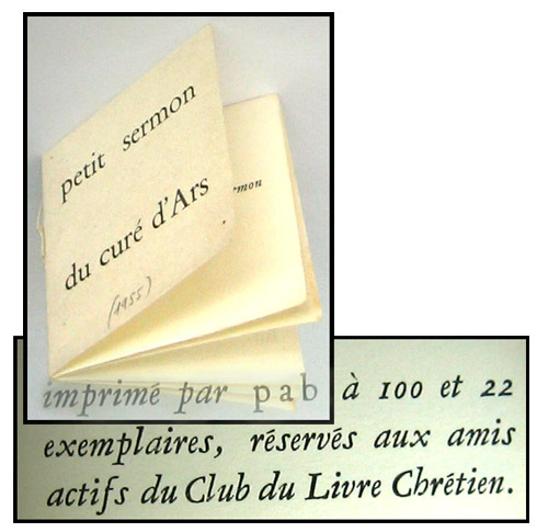 petit sermon